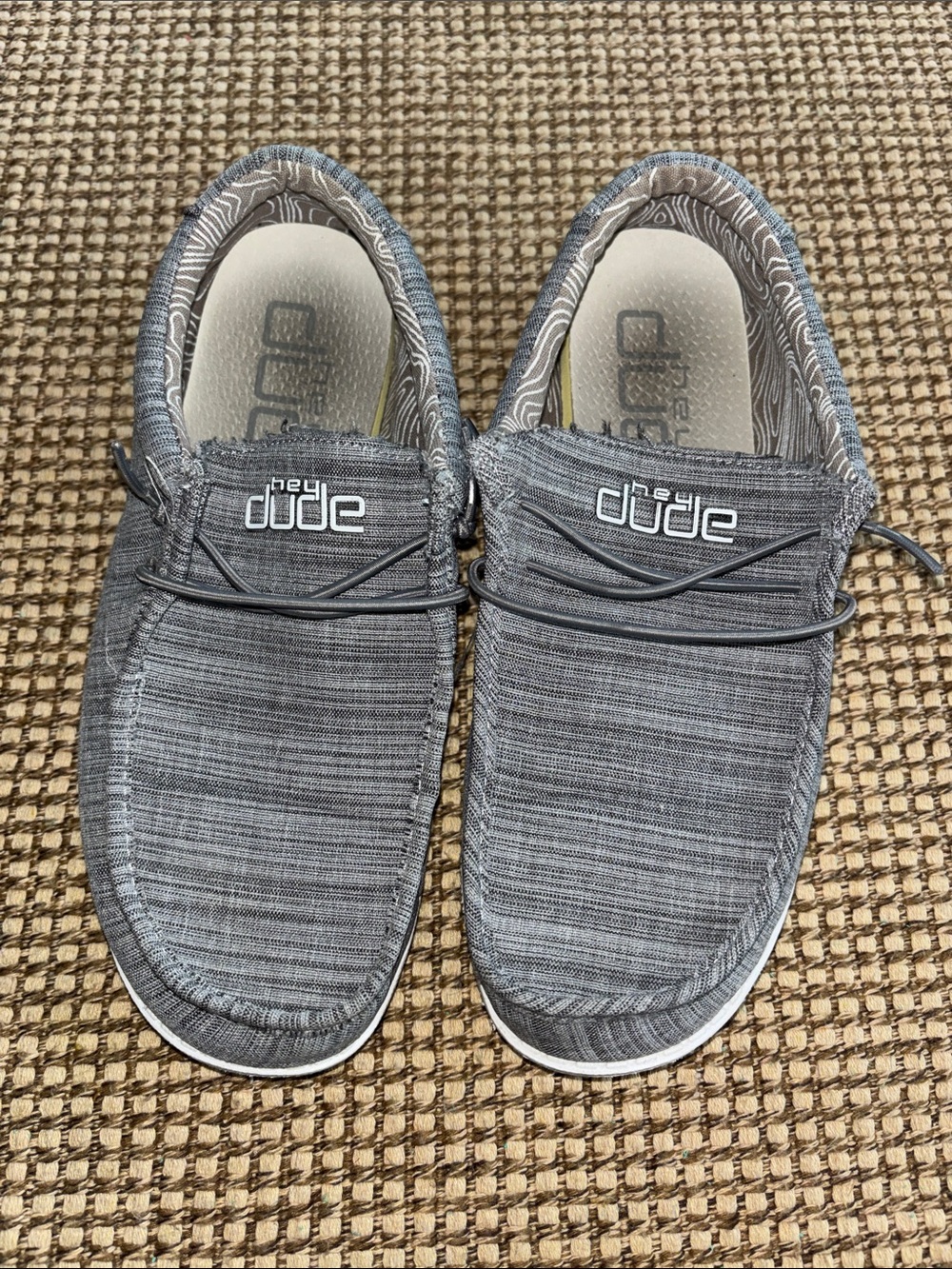 Hey Dude Wally Gray Size Youth6/7